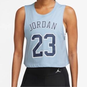Jordan 22 Light Blue Crop Tank